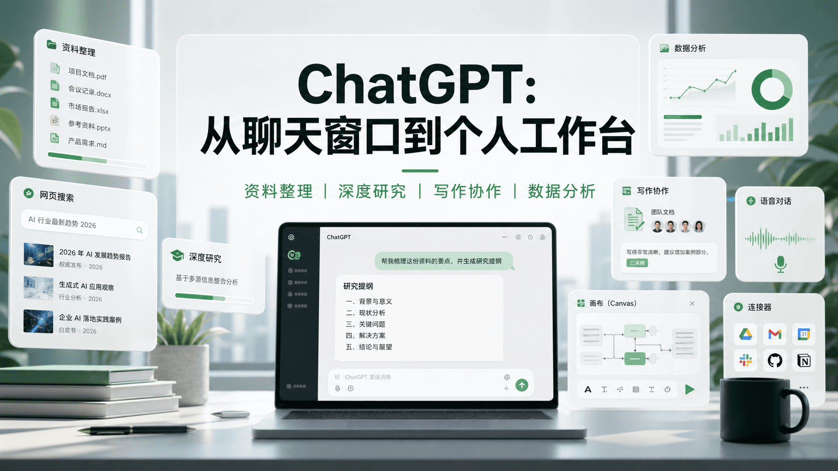 ChatGPT 从聊天窗口到个人工作台：真正值得学的是工作流，不是提示词