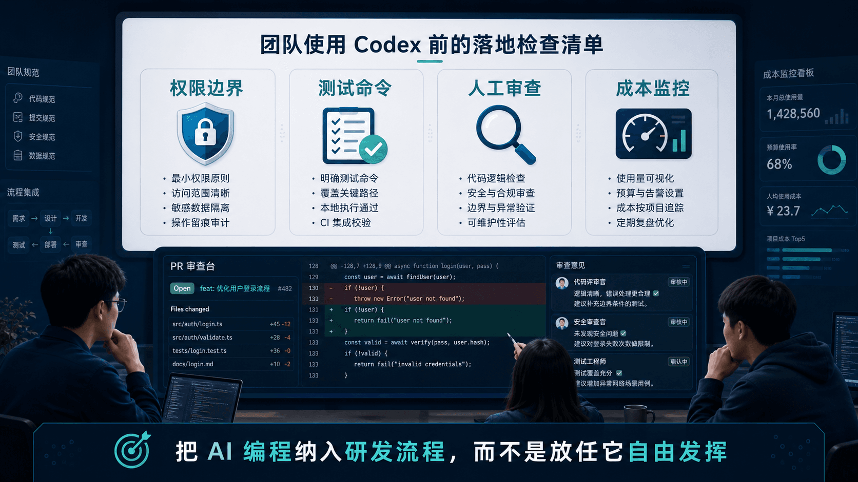 团队使用 Codex 前的落地检查清单