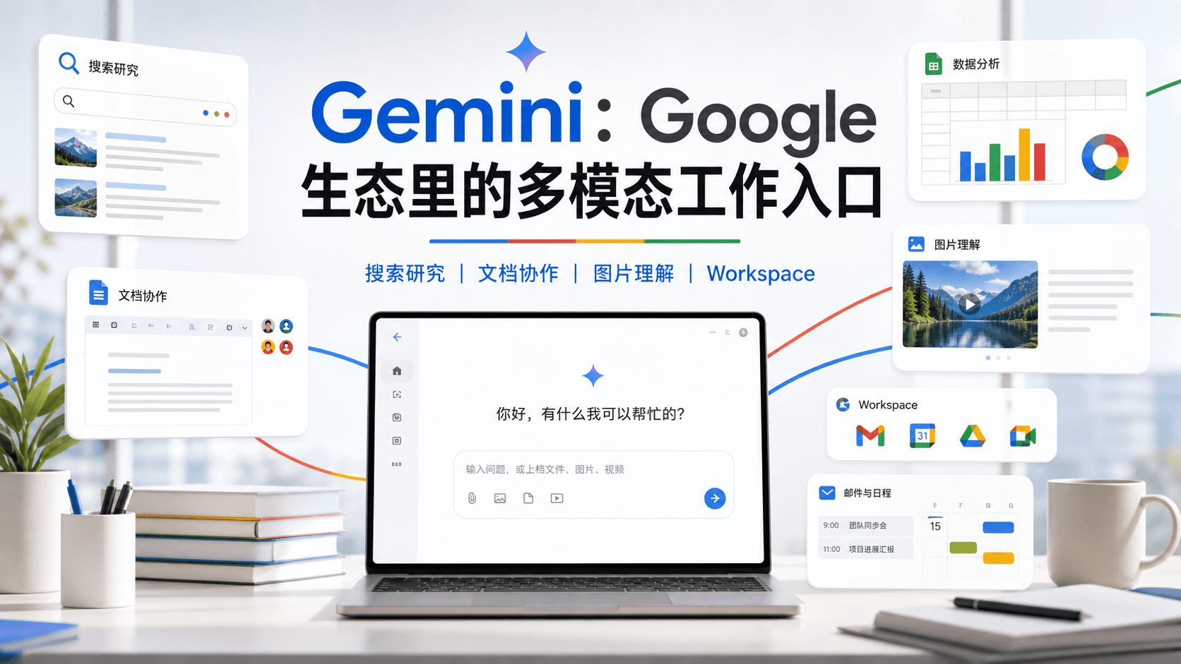 Gemini 不只是聊天机器人：它更像 Google 生态里的多模态工作入口