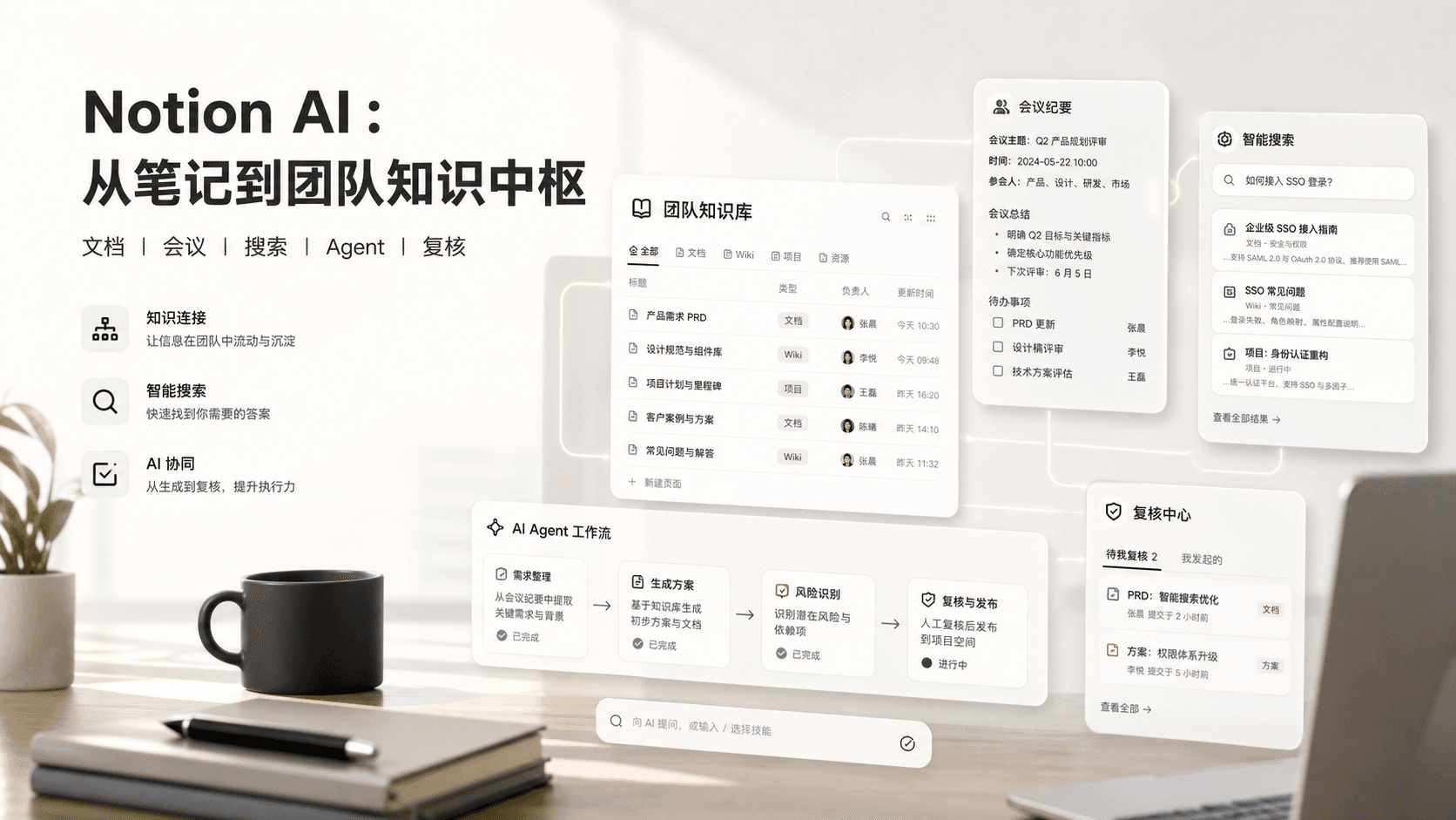 Notion AI：从笔记到团队知识中枢，真正难点是先把信息治理好