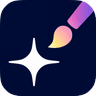 AI Illustration Generator by Icons8 logo