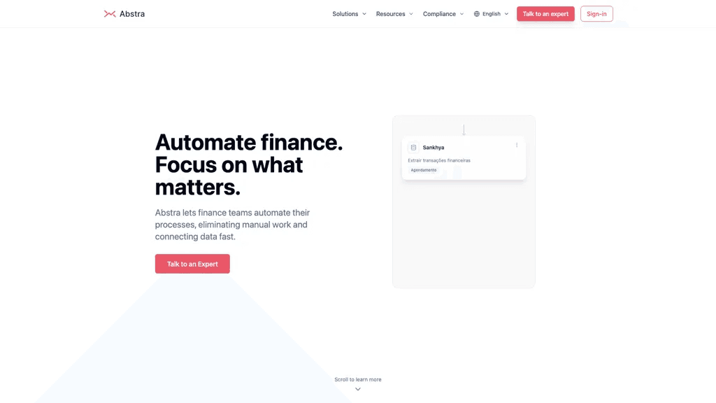 Abstra workflows 工具截图