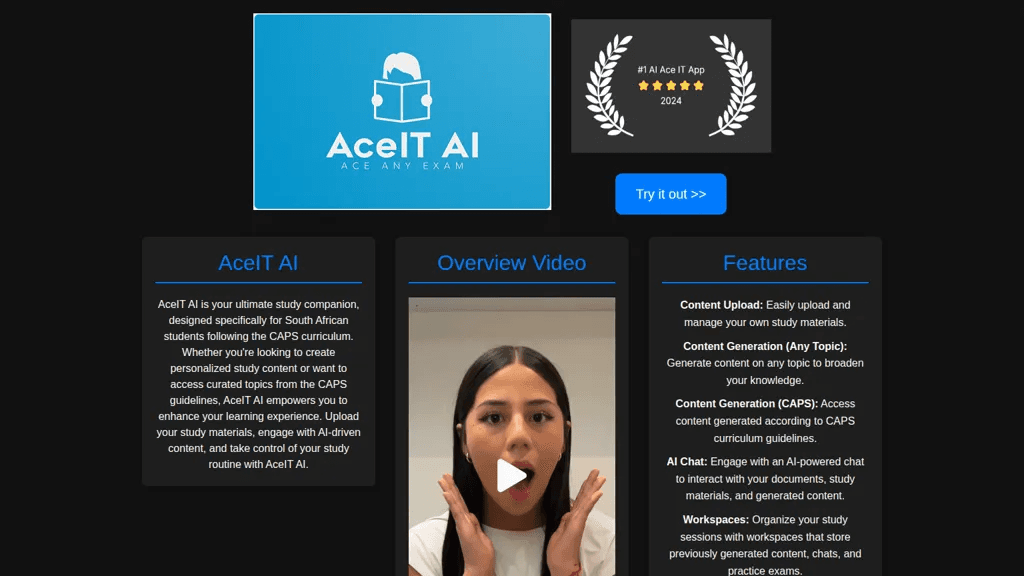 AceIT AI 工具截图