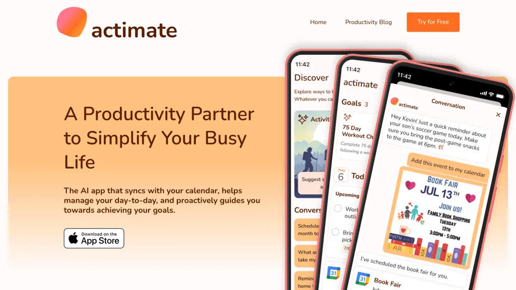 Actimate 工具截图