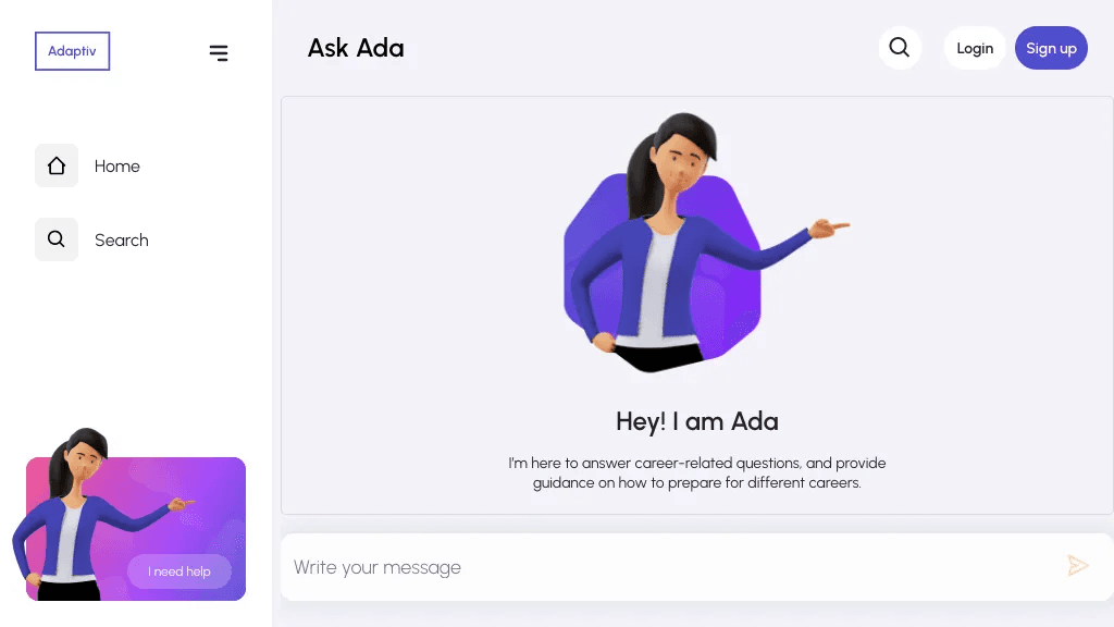 Adaptiv Academy 官网截图