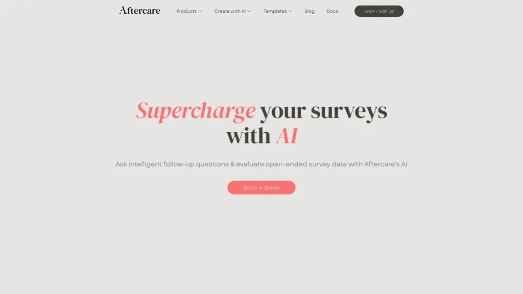Aftercare 官网截图