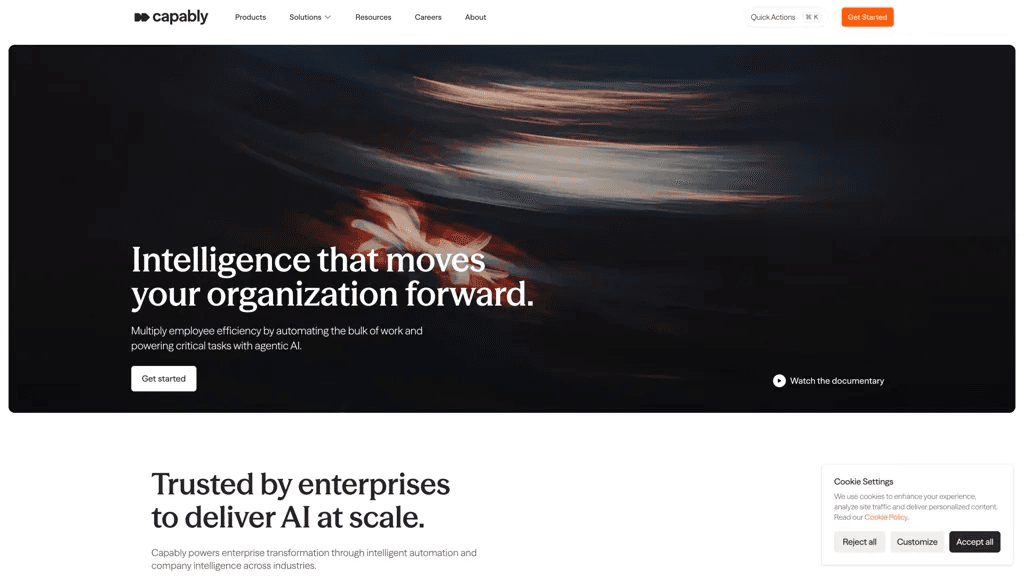 AgentRunner.ai 官网截图