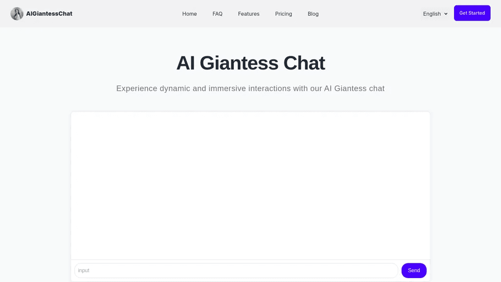AI Giantess Chat 工具截图