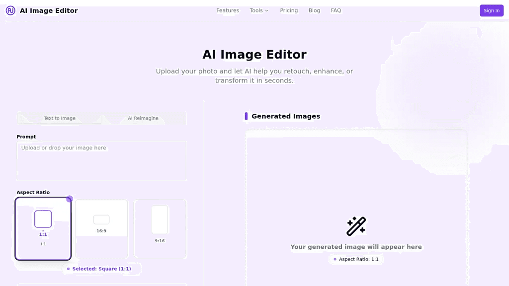 ai image editor-1 官网截图