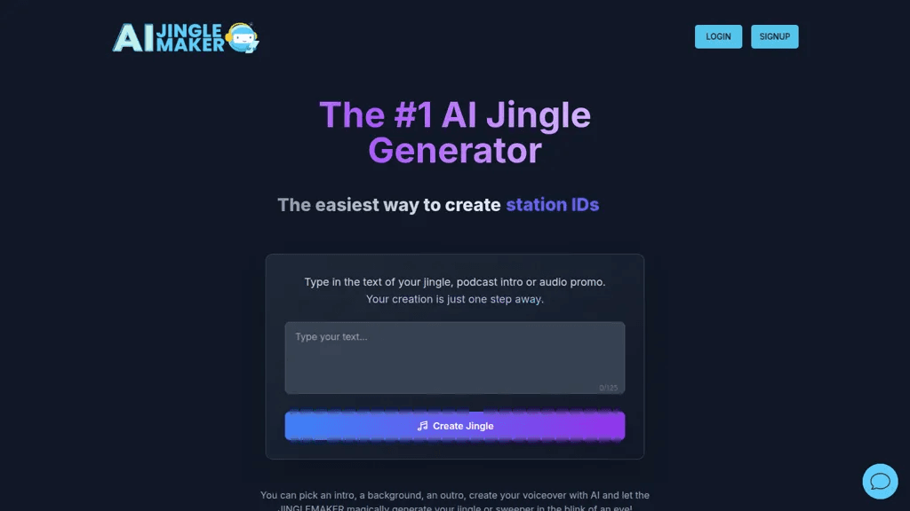 AI Jingle Maker 工具截图