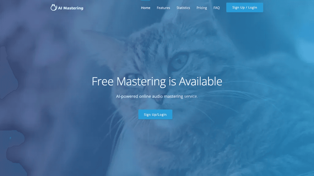AI Mastering 工具截图