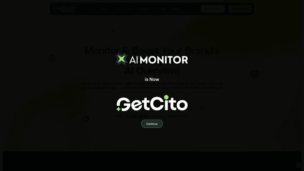 AI Monitor 官网截图