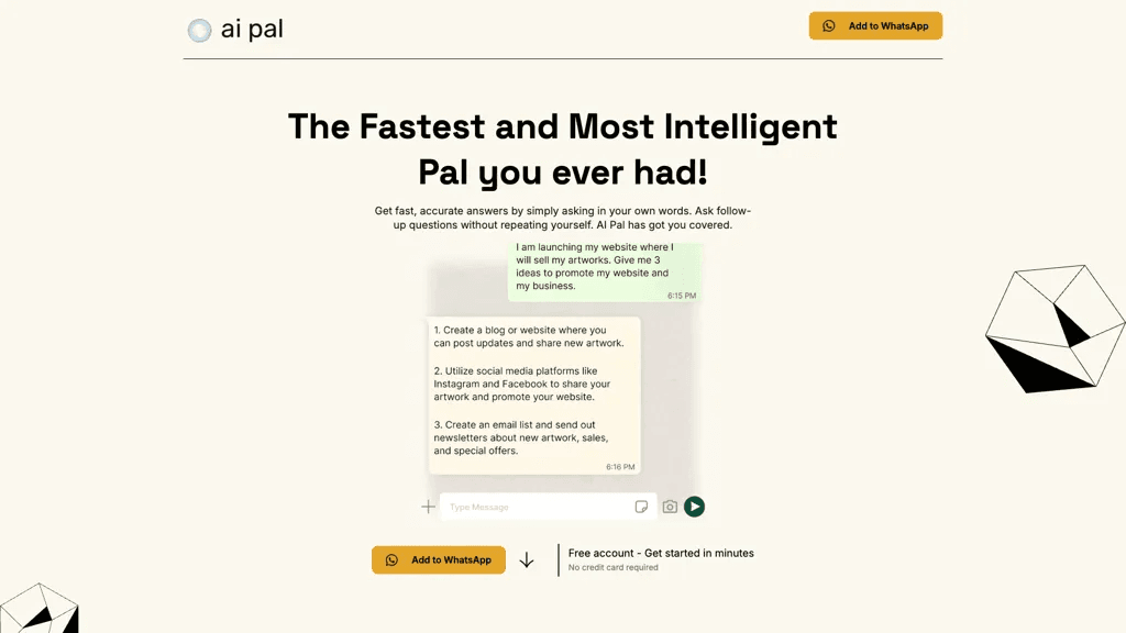 Ai Pal 官网截图