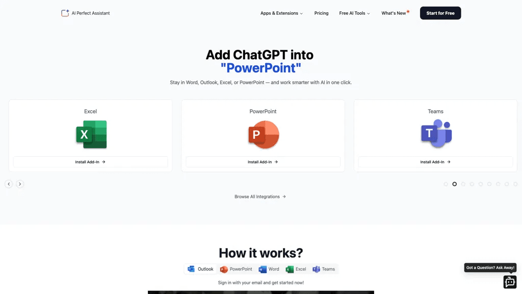 AI Perfect Assistant 工具截图