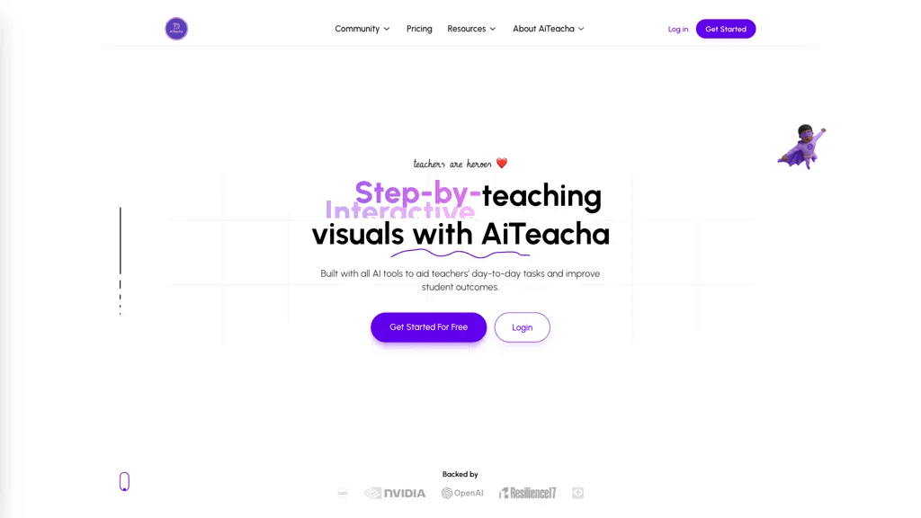 AI Teacha 工具截图