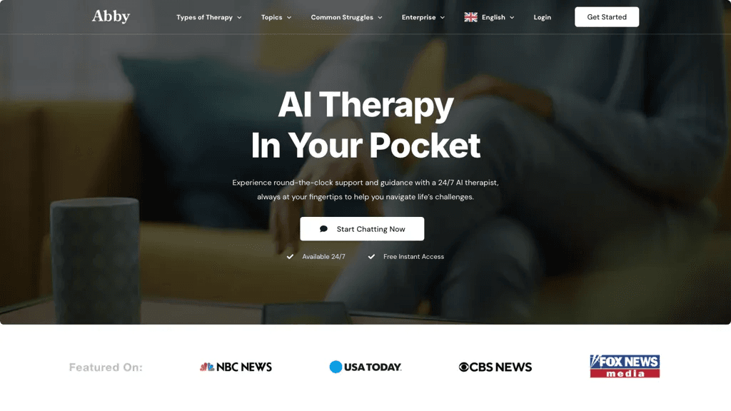 AI Therapy 工具截图
