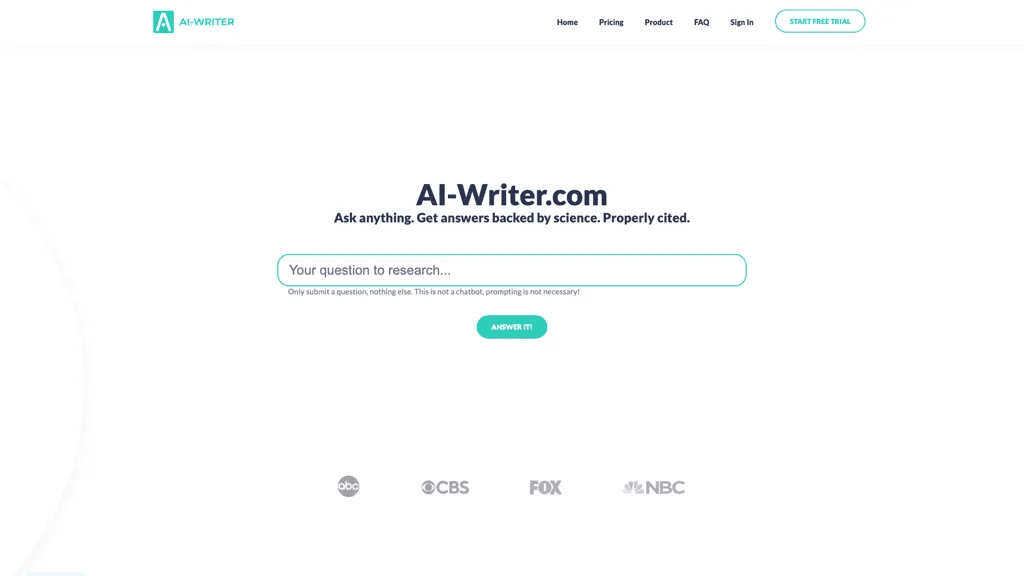 AI-Writer 工具截图