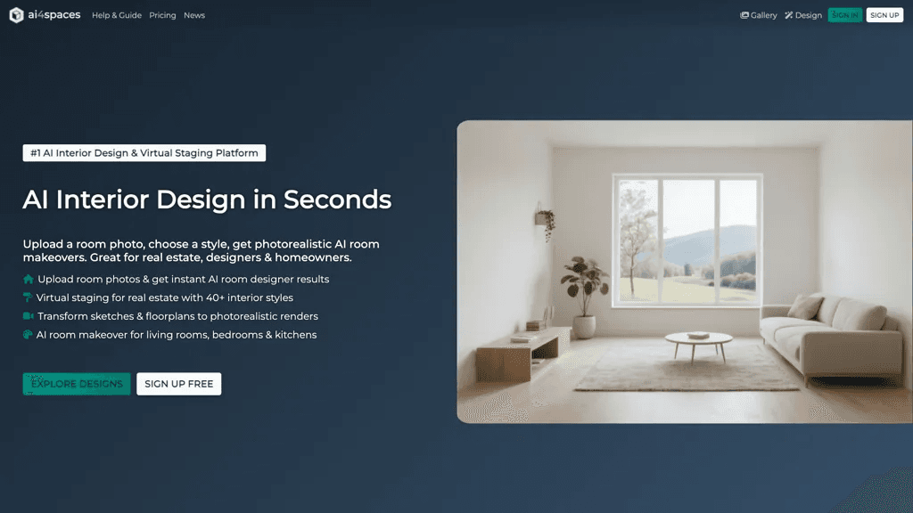 AI4spaces 工具截图