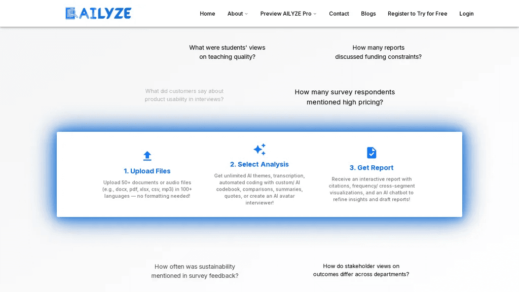 AILYZE 工具截图