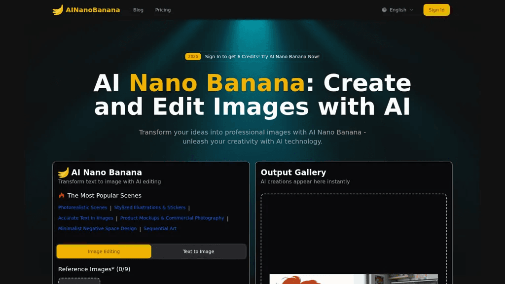 AINanoBanana 工具截图