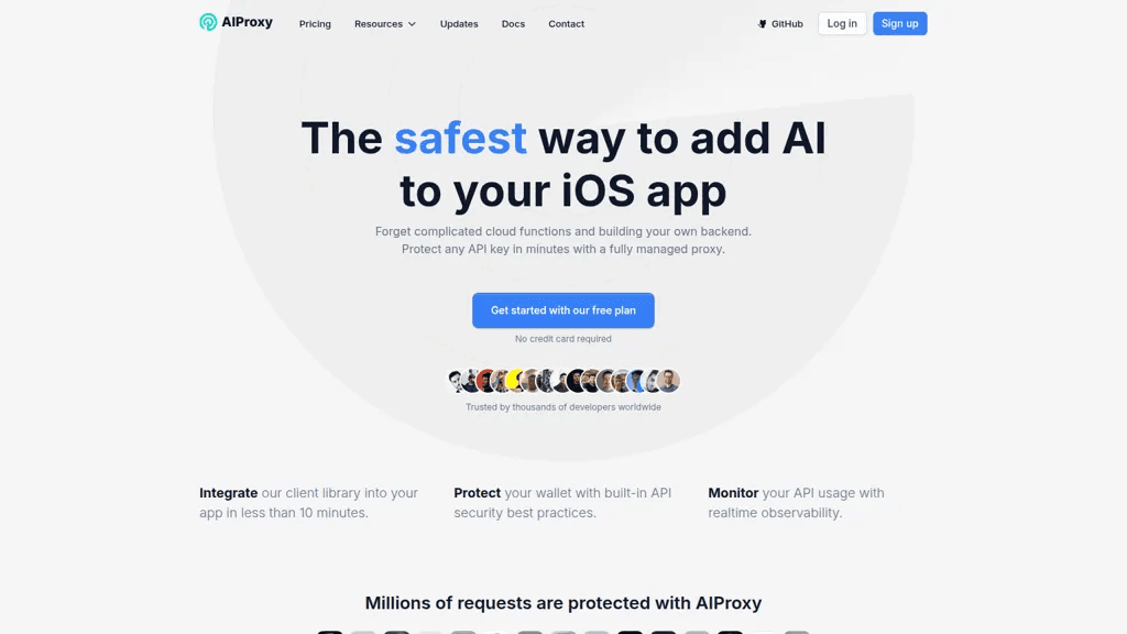 aiproxy.com 官网截图