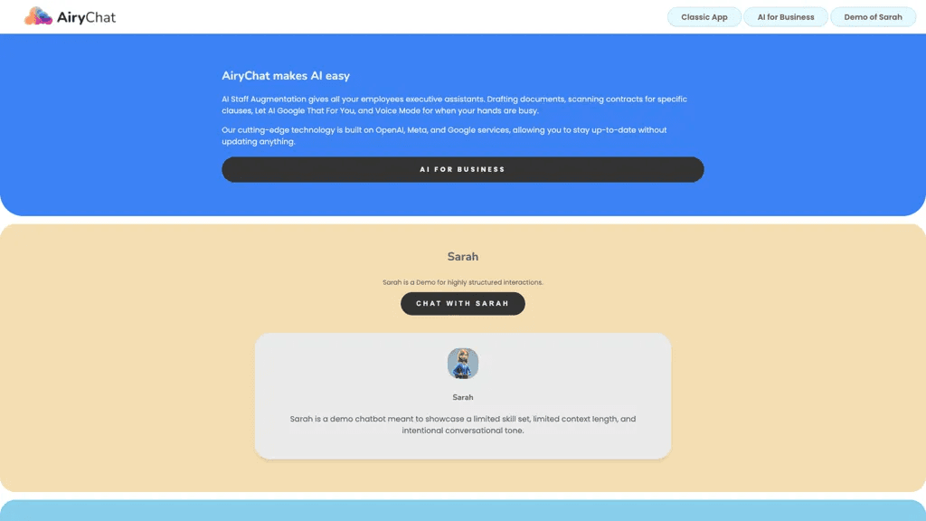 AiryChat 工具截图