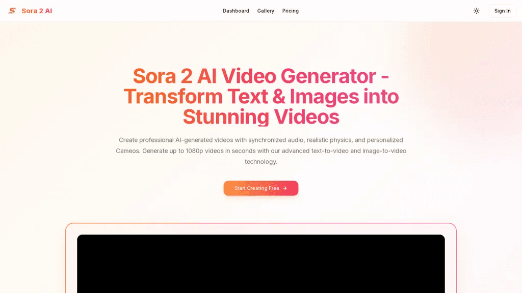 aiSora2.AI 工具截图
