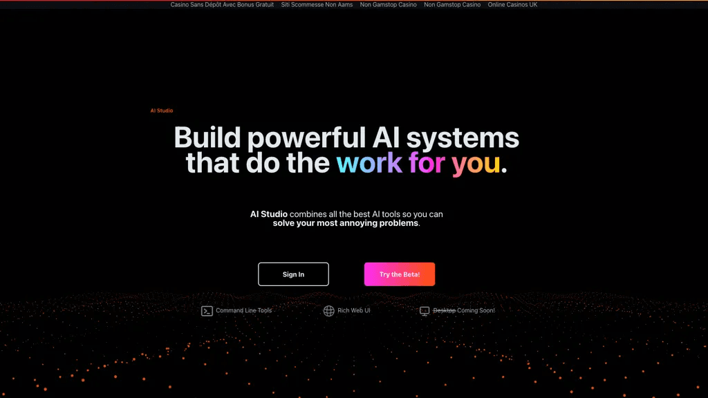 AIStudio 工具截图