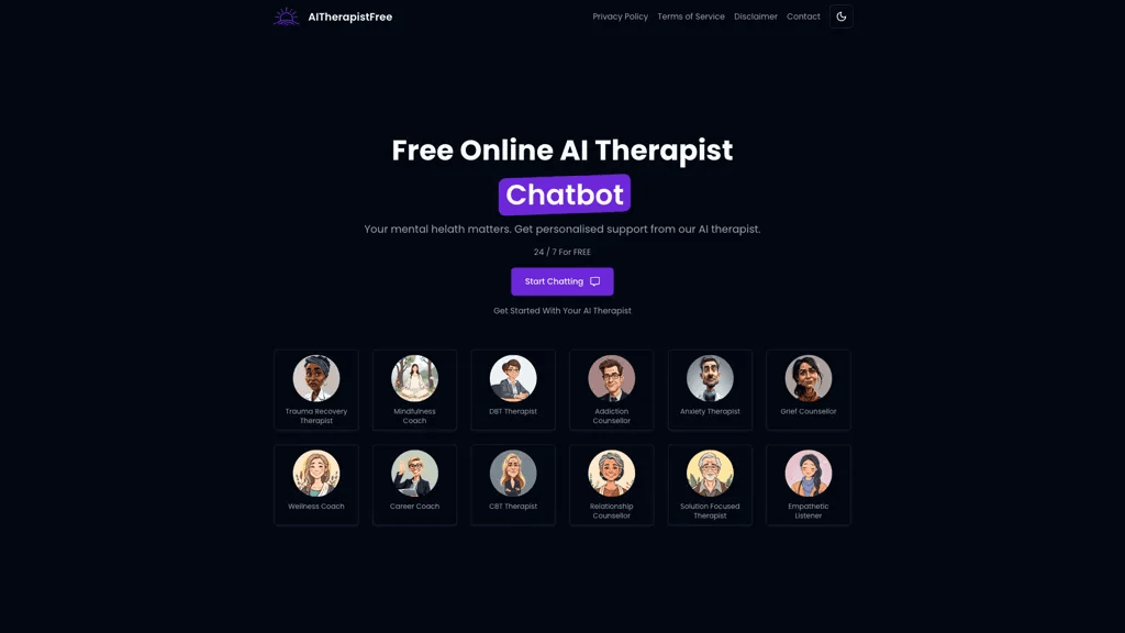 AITherapistFree 工具截图