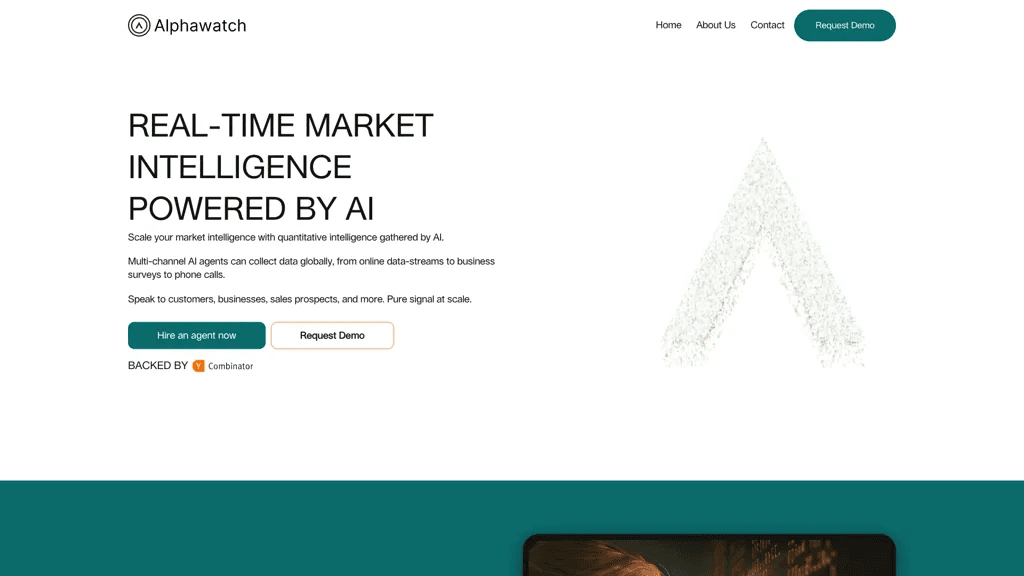 Alphawatch 官网截图