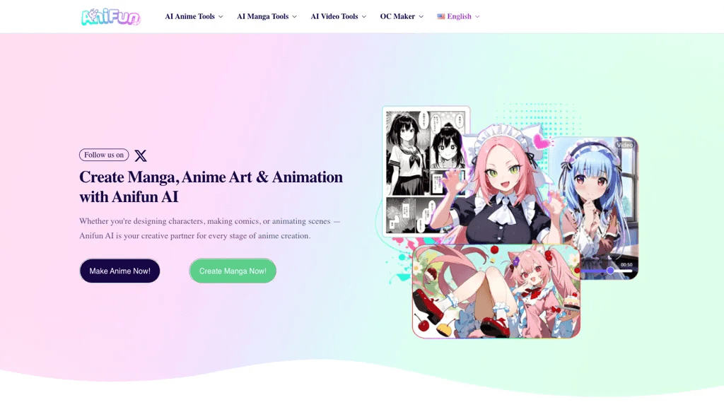 Anifun AI 工具截图