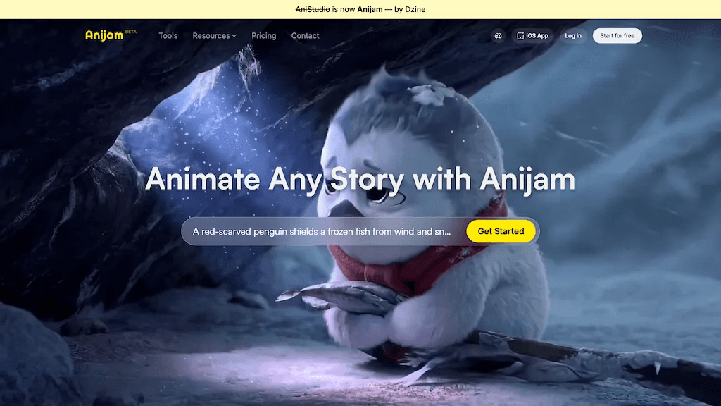 Anijam.ai 工具截图