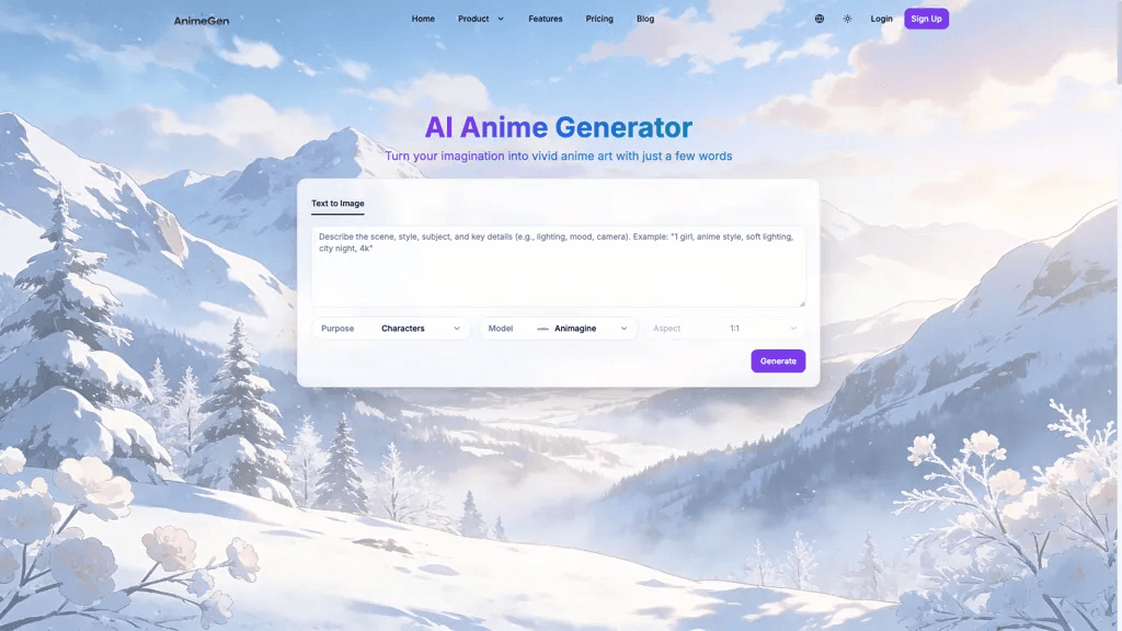 AnimeGen 工具截图