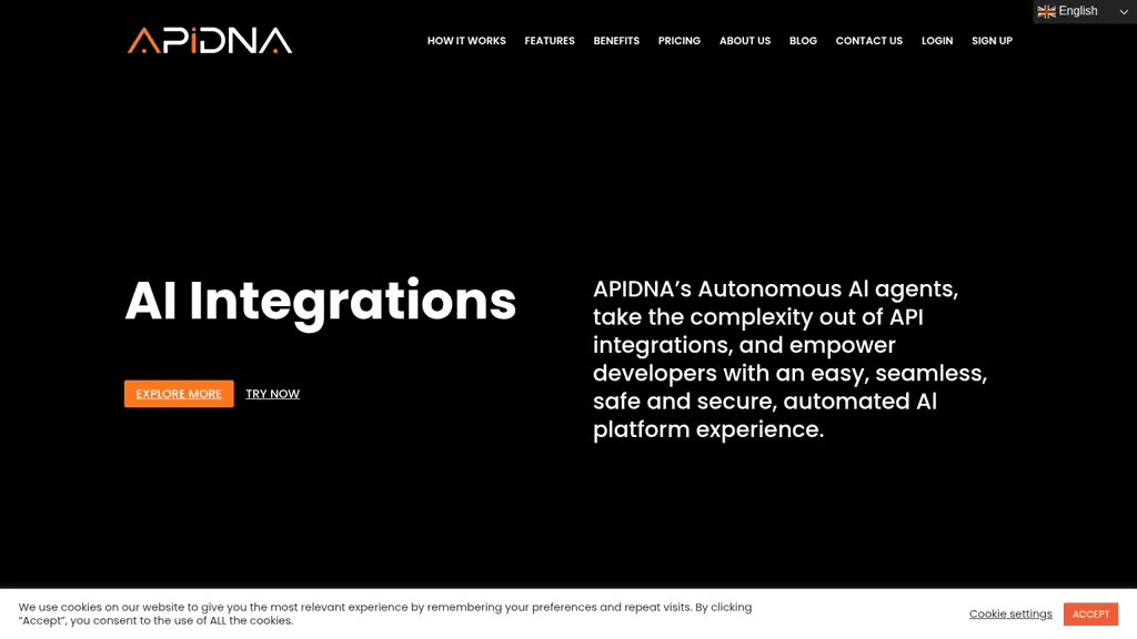 APIDNA 官网截图