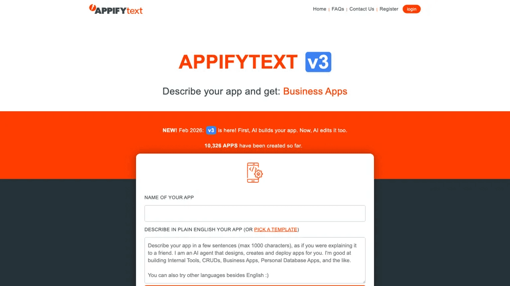 AppifyText 官网截图