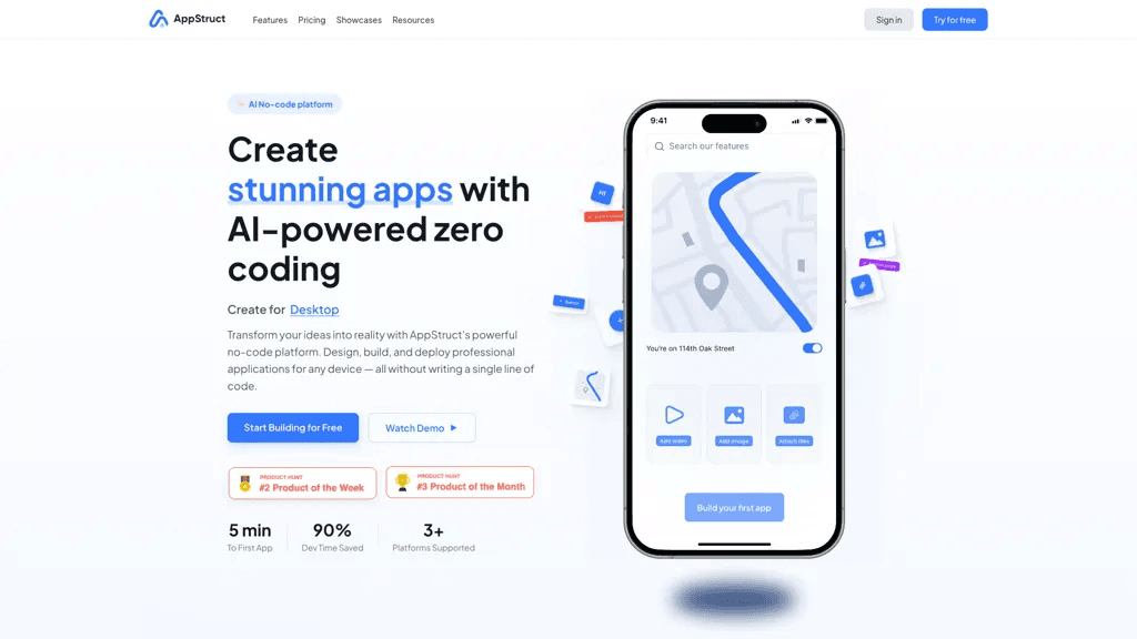 AppStruct 官网截图