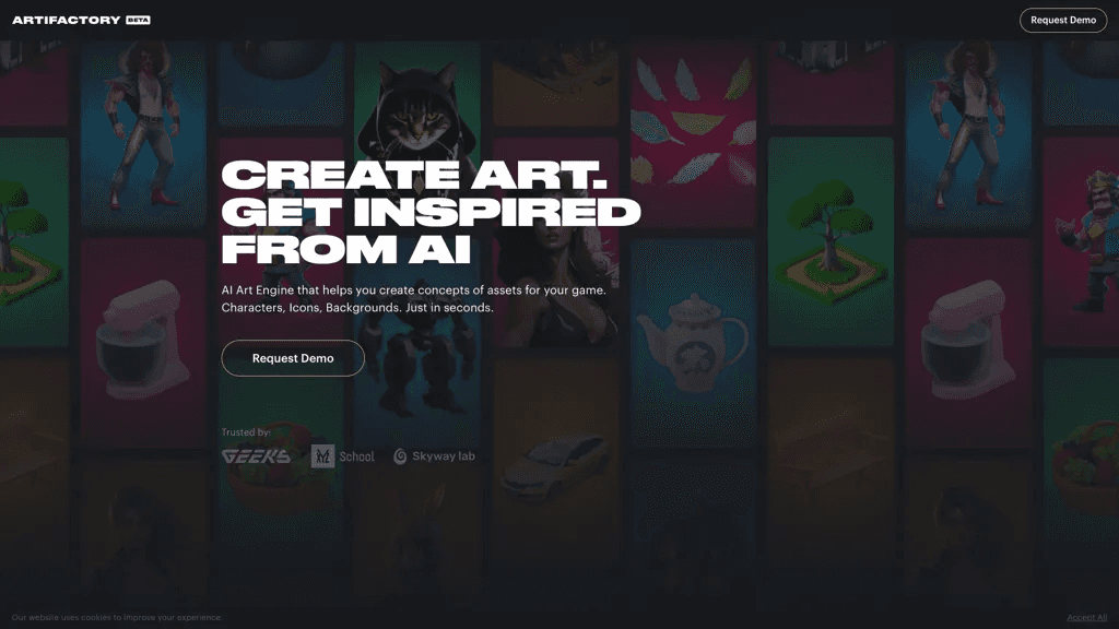 artifactory.ai 工具截图