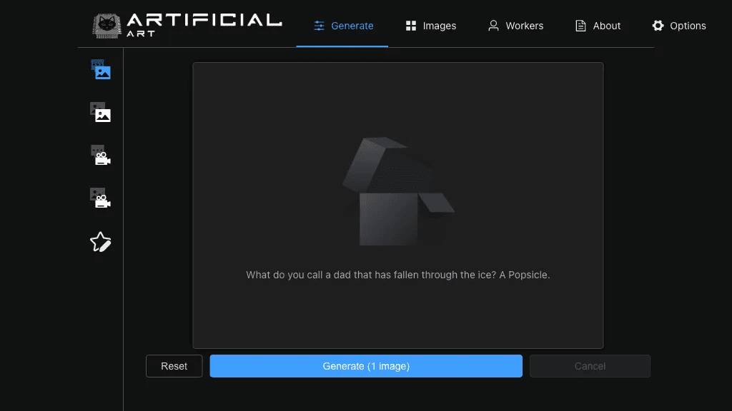 Artificial Art 工具截图