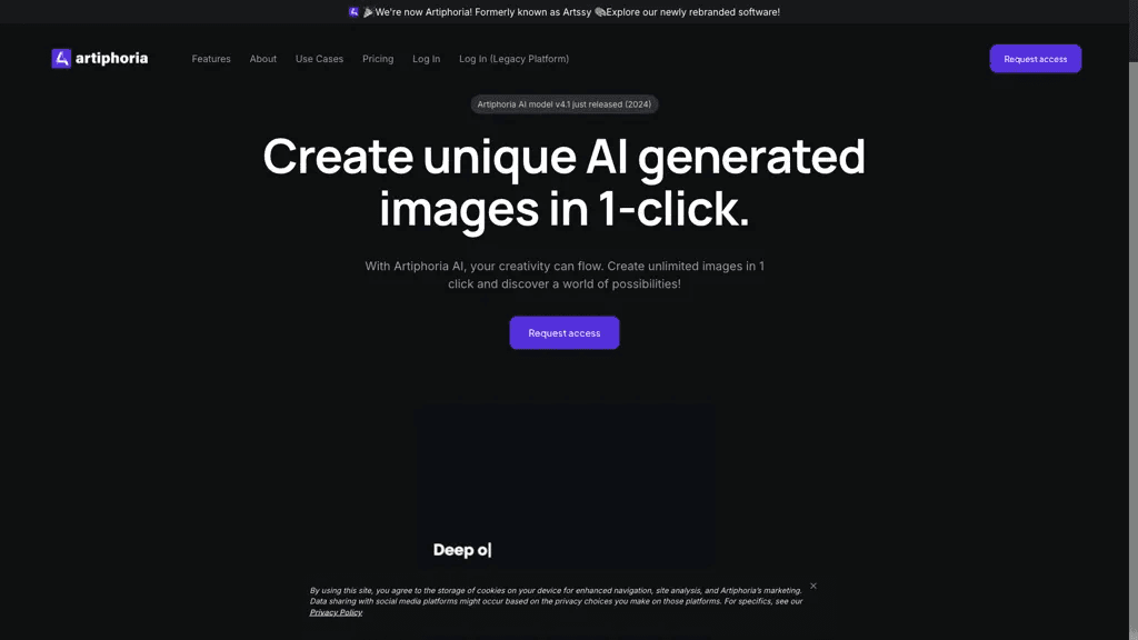 artiphoria AI 工具截图