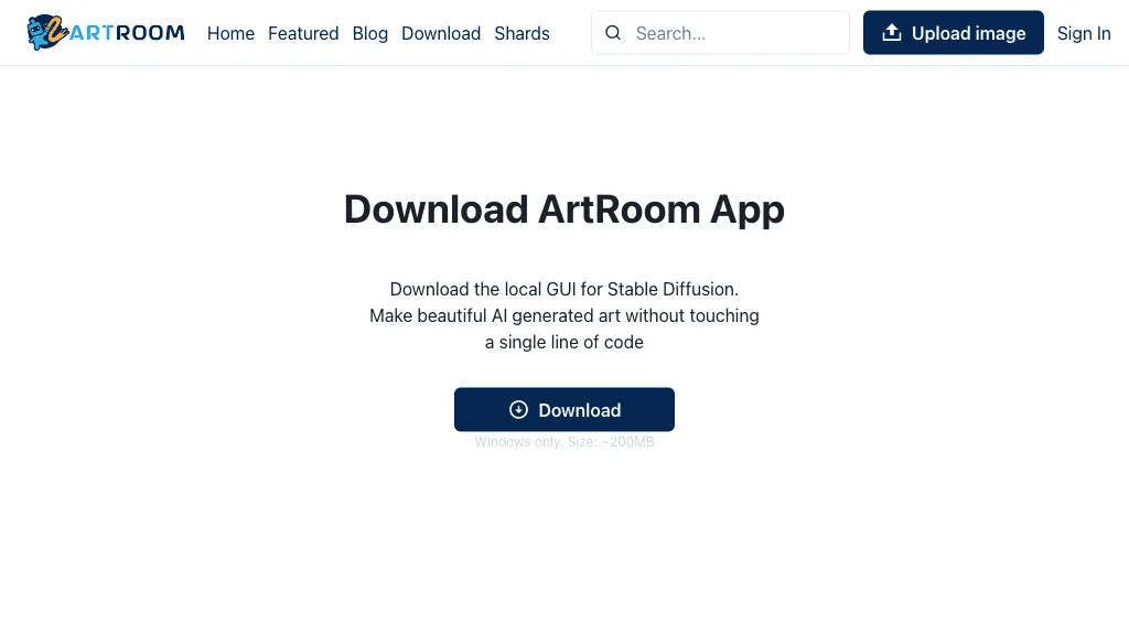 ArtroomAI 工具截图