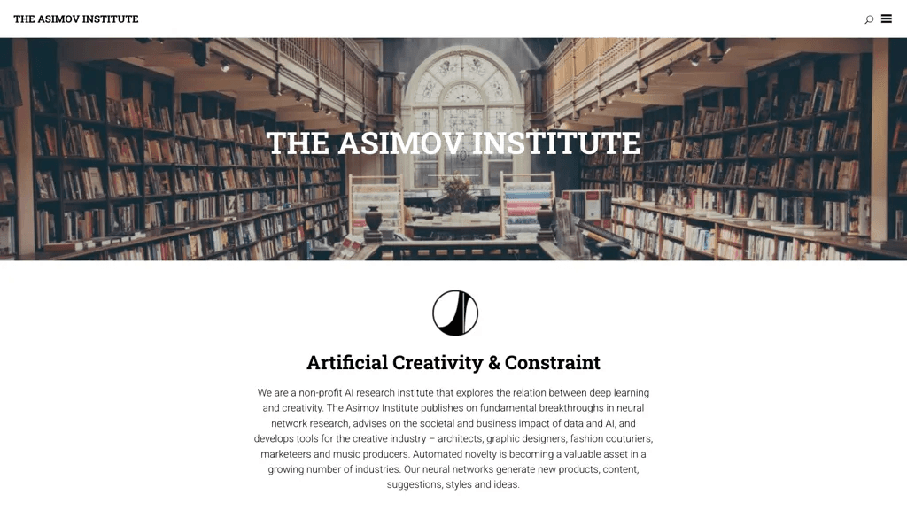 asimovinstitute.org 工具截图