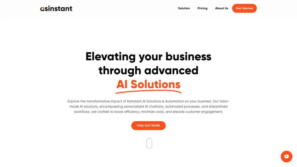 Asinstant 官网截图