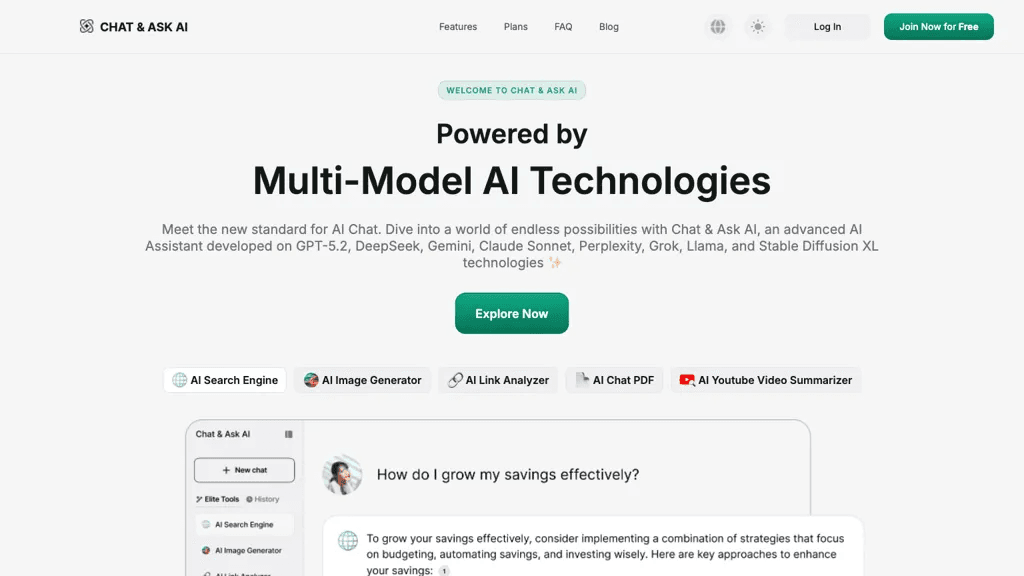 Ask AI 工具截图