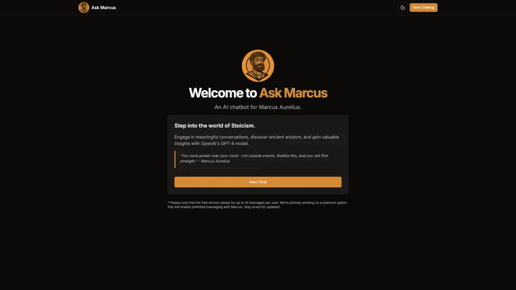 Ask Marcus 工具截图