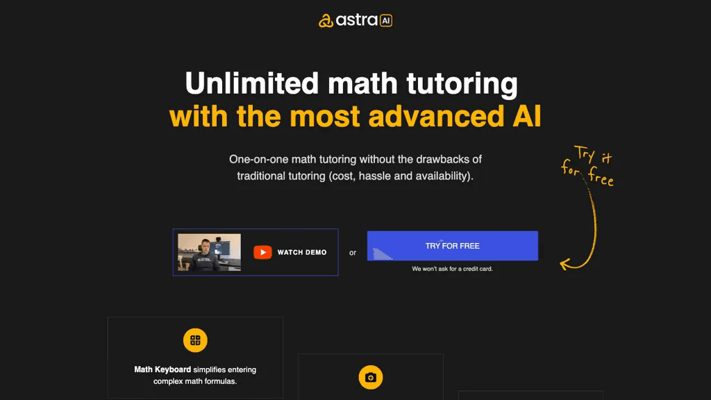 Astra AI 工具截图