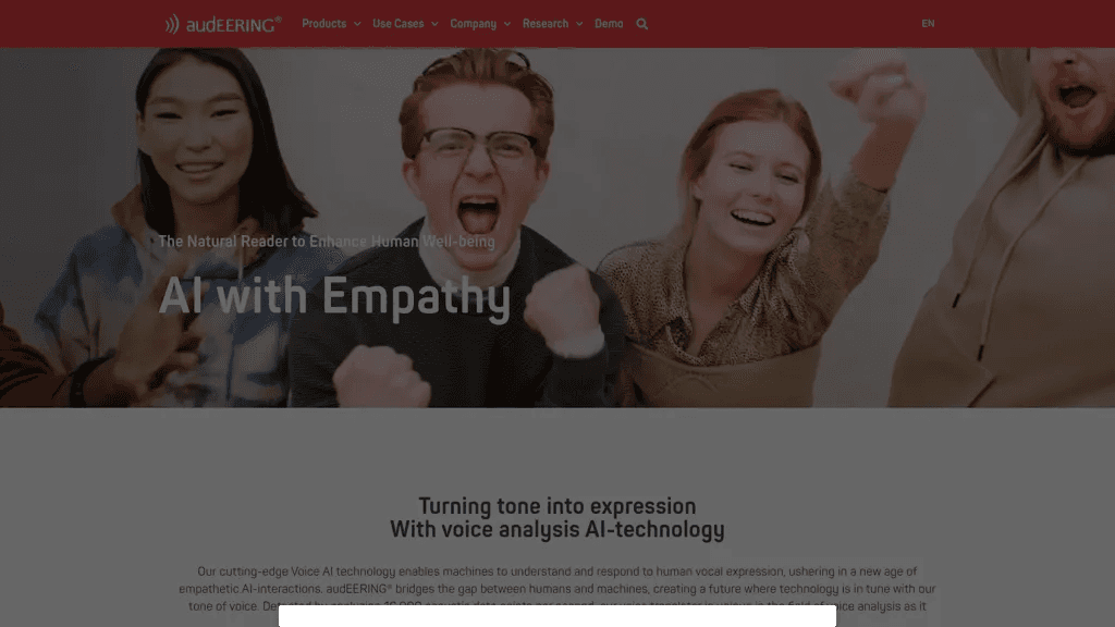 audeering.com 工具截图