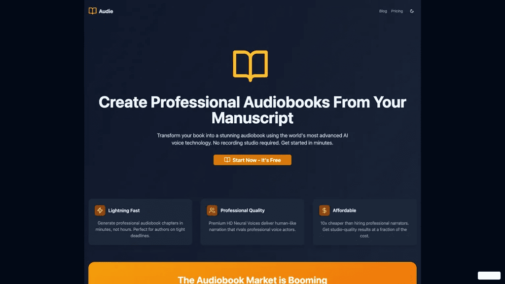 Audie.AI 工具截图