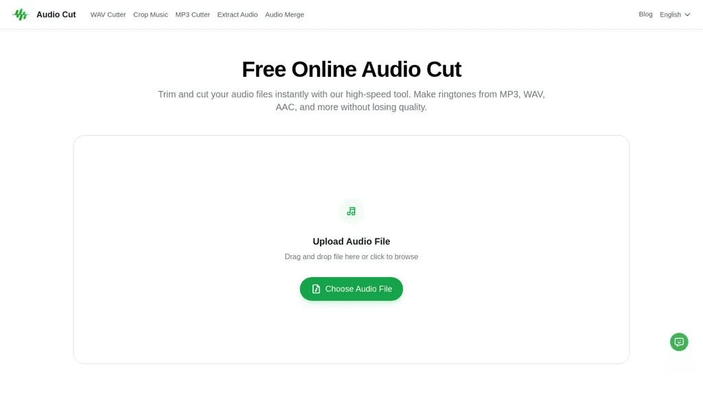 Audio Cut 工具截图