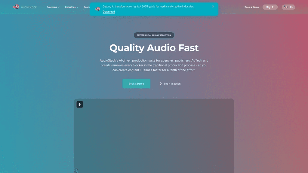 AudioStack 工具截图