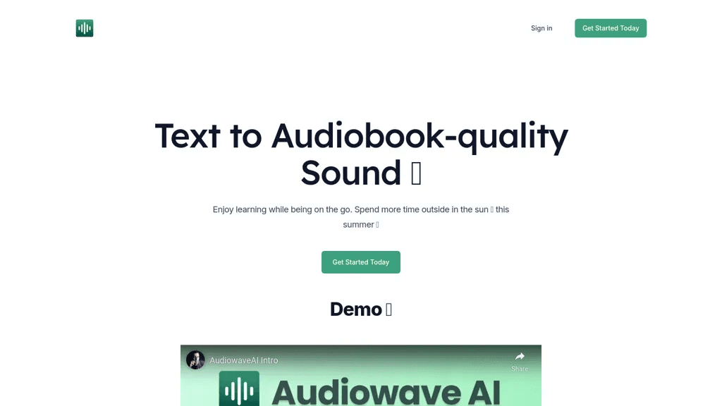 AudiowaveAI 工具截图
